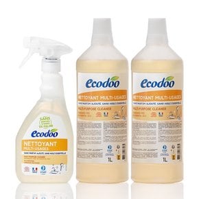 욕실세정제 무향 500ml x1개 + 리필 1L x2개