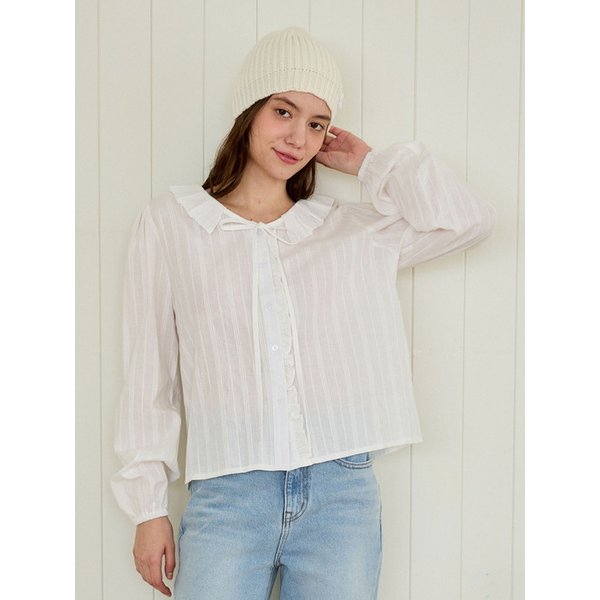 HARMONY BLOOM BLOUSE_IVORY