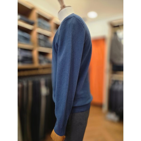 [여주점] 코오롱 브렌우드 남성 에센셜스 워셔블 라운드넥 스웨터 BRWAS26151NYX