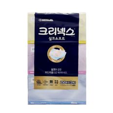 크리넥스 실크소프트 250매x3개입/ 사각티슈/ 화장지 두루마리휴지