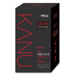  카누 미니 마일드 로스트 아메리카노 100T+30T