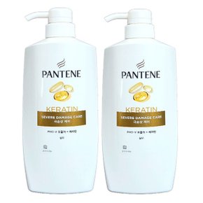 극손상케어 샴푸 750ml x 2개 손상모발 케어