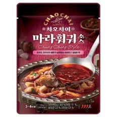 차오차이 마라훠궈소스 125g x 3개