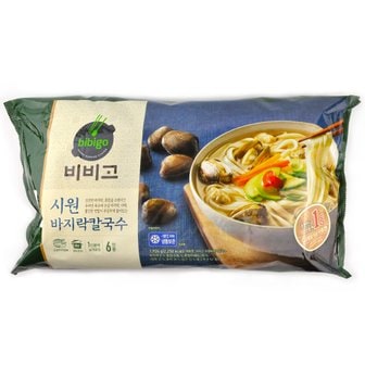  코스트코 CJ 비비고 시원 바지락 칼국수 1926g (321g x 6인분)