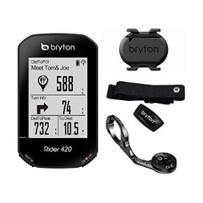 미국 브라이튼 속도계 Bryton Rider 420T Sport Mount Bundle GPS Cycle Computer Includes Orig