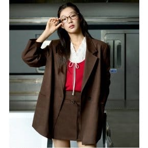 (SET) 스웨이드 테일러드 자켓 AS3LZ862