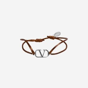 브이로고 시그니쳐 코튼 브레이슬릿 폰덴테 Valentino Vlogo Signature Cotton Bracele