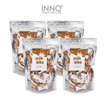  뉴질랜드 Inno Health 이노헬스 밀크 바이트 초유 초콜렛맛 125개입 250g 4팩