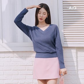 25SS 프렌치린넨 100 브이넥 니트 3종
