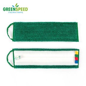 Green Speed 트위스트 MOP 벨크로 (45cm) Green  (1pack)