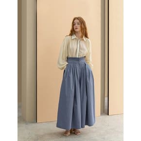 A-line Pleats Skirt Pants