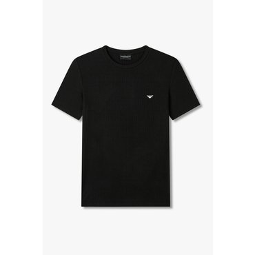 EMPORIO ARMANI 남성 크루넥 숏 슬리브 라운지 티셔츠(0815114019)