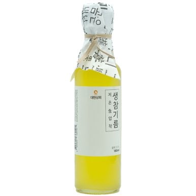 50년전통대현상회 저온압착 생참기름 180ml