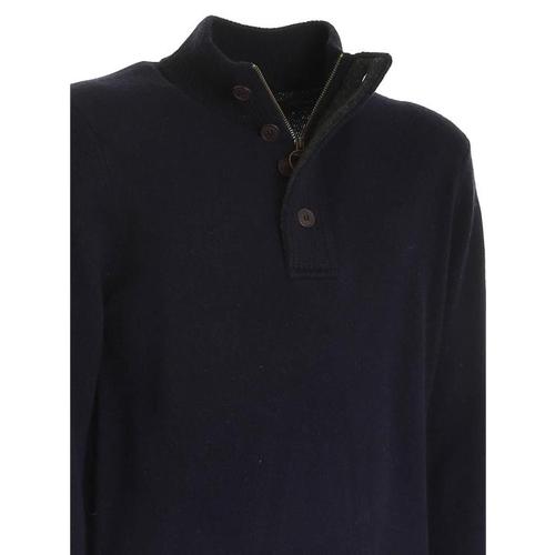 바버 터틀넥 MKN0585NY91 Blue