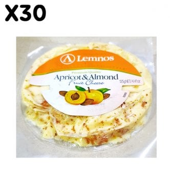 제이큐 과일치즈램노스 FK 살구아몬드 125g X30