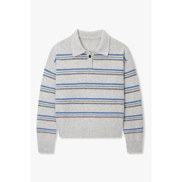 [파주점] 울 블렌드 스트라이프 카라 니트 7126150502