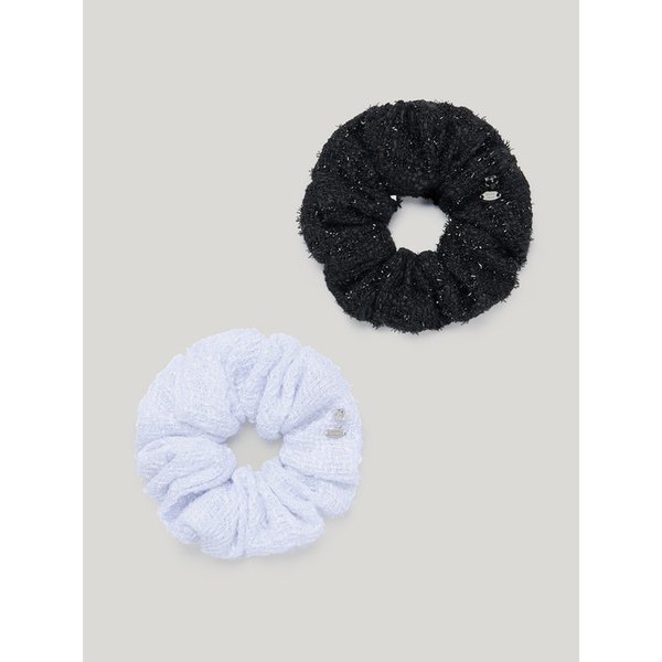 [쇼핑백 증정] lumi cubic tweed scrunch