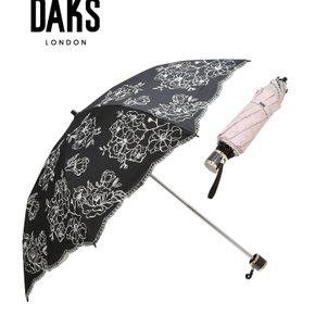 DBUM4E101BK [DAKS][양우산]블랙 플라워 자수 (우산 겸용)