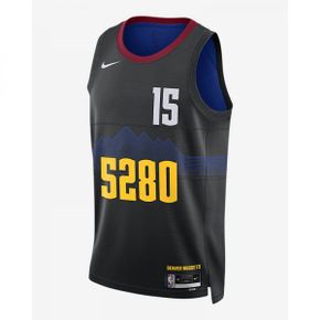 Nikola Jokic 덴버 너기츠 시티에디션 2023 24 남성 드라이핏 NBA 스윙맨 저지 DX8500-01