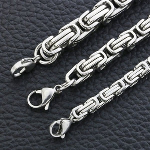 써지컬스틸 막시무스체인 남녀공용 팔찌(4mm) (WFHN6MR)