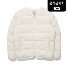 공식 여성 FW BOOST 트리퍼(TRIPPER) U넥 슬림다운 (Ivory) KWU24582W5