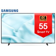 [리퍼]삼성 55AU8000 55인치(139cm) 스마트 TV 4K UHD 원룸 티비 넷플_수도권스탠드_배송설치