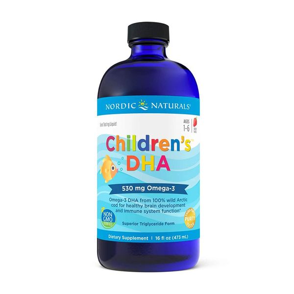 노르딕내츄럴스 어린이 DHA 530mg 오메가 딸기 473ml