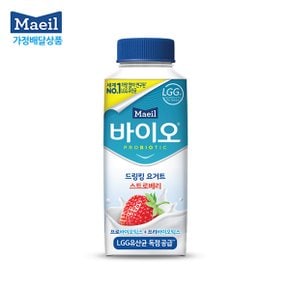 [매일유업 가정배달] 매일바이오 드링킹 요거트 스트로베리 200ml 1개월 20회(주5회)