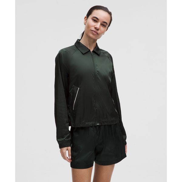 20% ▼ 스트래치 사틴 나일론 재킷 - RNFG/LTIV