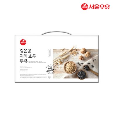 검은콩 귀리 호두 두유 190ml 20팩