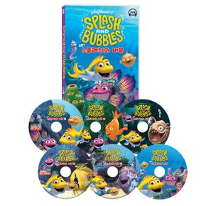 [DVD]스플래쉬 앤 버블(splash and bubbles) 시즌1+시즌2 12종세트(영한대본 온라인제공) 유아영어DVD 영어DVD