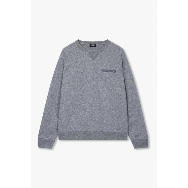 [MEN] 울 혼방 포켓 맨투맨 9155422204083