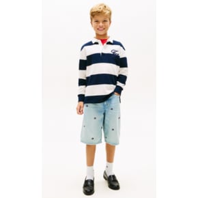 26년 S/S        T42G1KKT510BT1      스크립트 그래픽 럭비 티셔츠