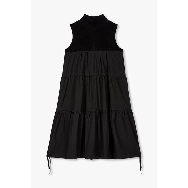 볼륨 셔링 슬리브리스 원피스 9105441222099