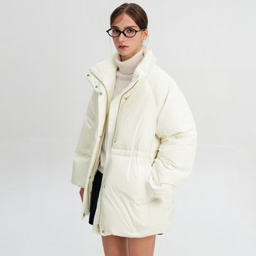 룩캐스트 몬드리 덕 다운 패딩_크림 / MONDRY DUCK DOWN PADDING_CREAM