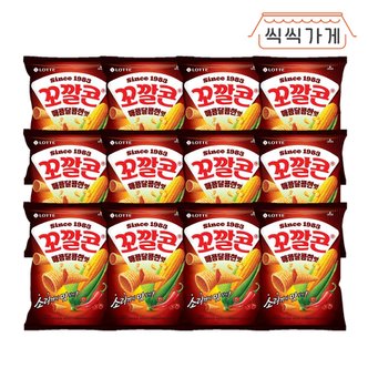 씩씩가게 꼬깔콘 매콤달콤한맛 67g x 12ea 한박스