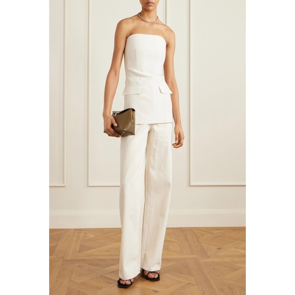 T-락 텍스처 가죽 클러치 46376663162980126