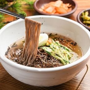 강릉맛집 동해물막국수 2팩(메밀면2팩/육수2팩)