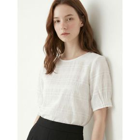 레이디핀턱반팔블라우스 B6M0315_P427320633