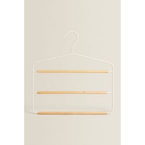 우먼 ZARA 자라 메탈  WOOD TROUSER HANGER 2628828