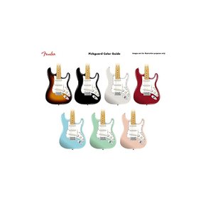 Fender 펜더 픽가드 8-HOLE `50S VINTAGE-STYLE STRATOCASTER S PICKGUARDS WHITE