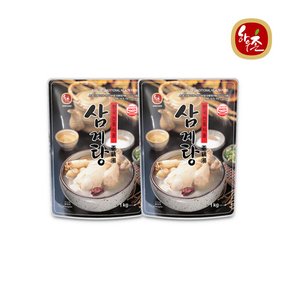 [교동식품] 하우촌 삼계탕 1kg X2 (실온)