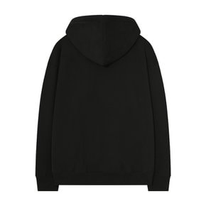 스몰 로고 기모 후디 블랙 CO2503HD04BK
