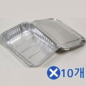 은박 김밥도시락 은박접시 5P 일회용도시락x10개