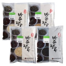 모두의식탁 바른웰빙 건강잡곡4종세트 4kg [1kgx4봉]