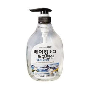 참그린 베이킹소다 구연산 담은설거지 펌프 1kg X ( 2매입 )