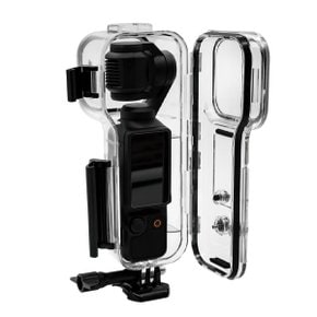 오즈모포켓3 전용 투명 클리어 스포츠 방수 케이스 OSMO Pocket3 45M수심 잠수 수중촬영