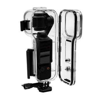 BOB 오즈모포켓3 전용 투명 클리어 스포츠 방수 케이스 OSMO Pocket3 45M수심 잠수 수중촬영