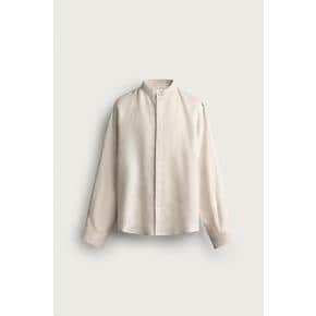 ZARA 자라 린넨 편안한 핏 셔츠 3715 390 092