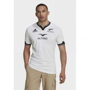 4644133 Adidas ALL BLACKS RUGBY REPLICA AWAY - Print T-shirt white